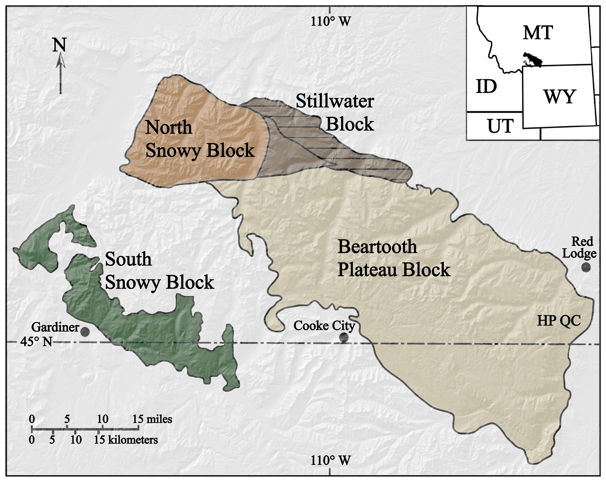 Puzzle - Beartooth Plateau — North Fork Mapping